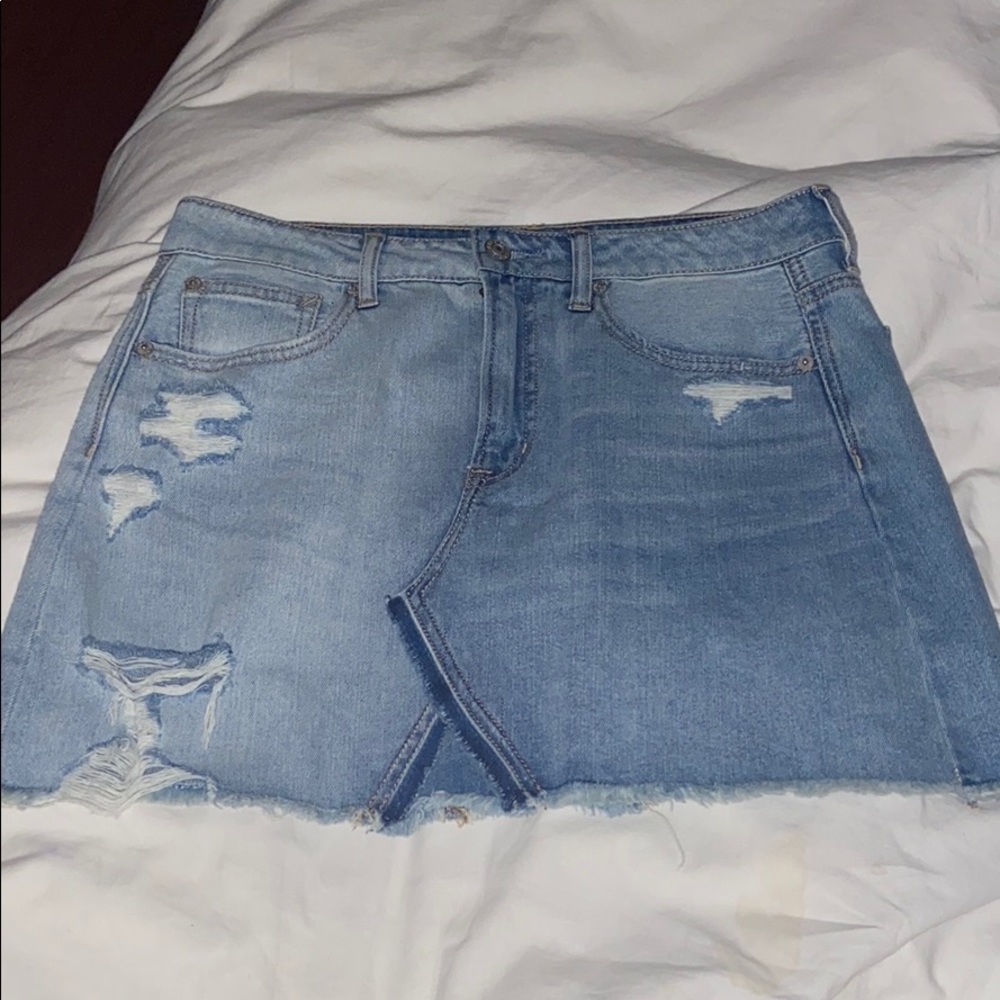 American Eagle jean mini skirt